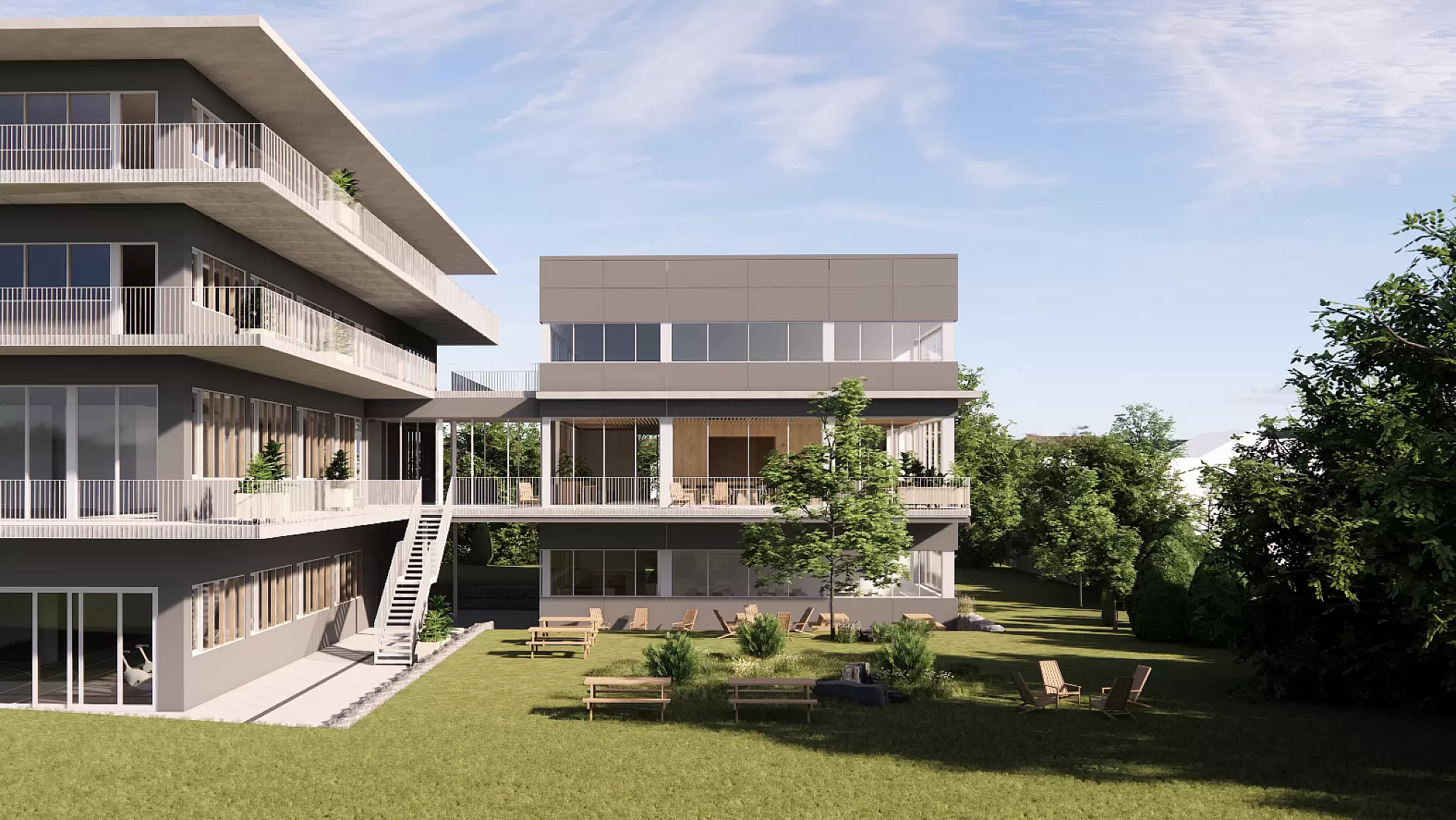 Pavillon des finissants vue avant